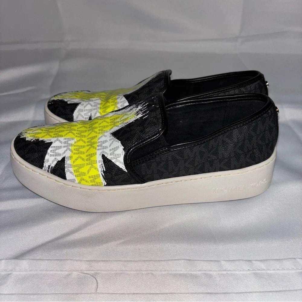 Michael Kors Women's Teddi Slip-On Sneaker Slip-On Shoes Size 7 - Picture 6 of 9